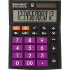 Бухгалтерский калькулятор BRAUBERG Ultra Color-12-BKPR 250501 (черный/фиолетовый)