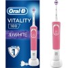 Электрическая зубная щетка Oral-B Vitality 100 3D White D100.413.1 (розовый)