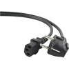 Кабель Wize CAC10-EU-C13-3M (3 м, черный)