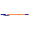 Ручка шариковая Erich Krause R-301, корпус желтый, стержень синий
