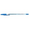 Ручка шариковая H-30, корпус прозрачный, стержень синий