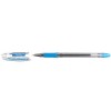 Ручка шариковая Berlingo I-10, корпус прозрачный, стержень синий