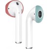 Амбушюры для наушников Elago AirPods Secure Fit (коралловый/бирюзовый)