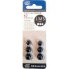 Амбушюры для наушников KZ Acoustics Silicone Eartips (3 пары, черный)