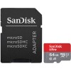 Карта памяти SanDisk Ultra SDSQUAR-064G-GN6IA 64GB + адаптер